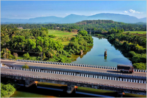 NH 66 Ponnani - Edapal Bridge Works Kerala